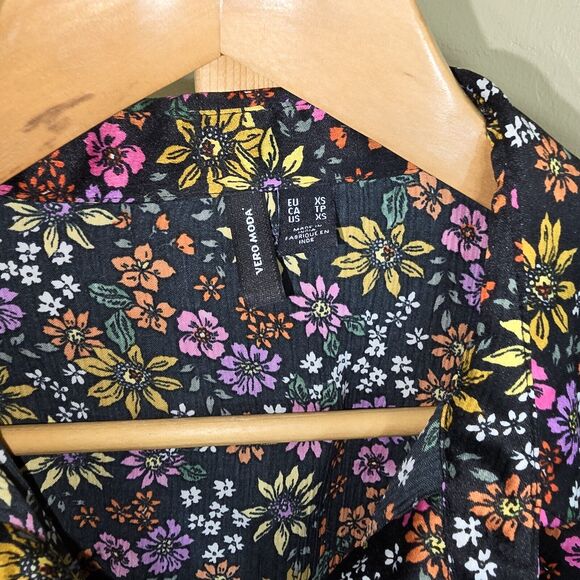 Vero Moda Floral Dress Size XS - Picture 4 of 5